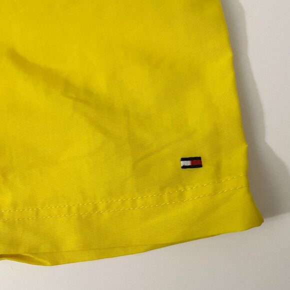Tommy Hilfiger Yellow Swim Trunks Mens Size Medium - Picture 2 of 15